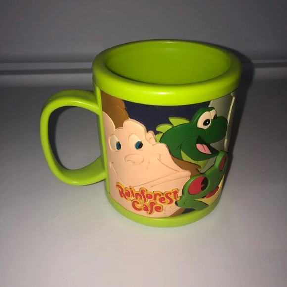 Vintage 1998 Rainforest Cafe Drinking Cup Mug - Picture 10 of 10